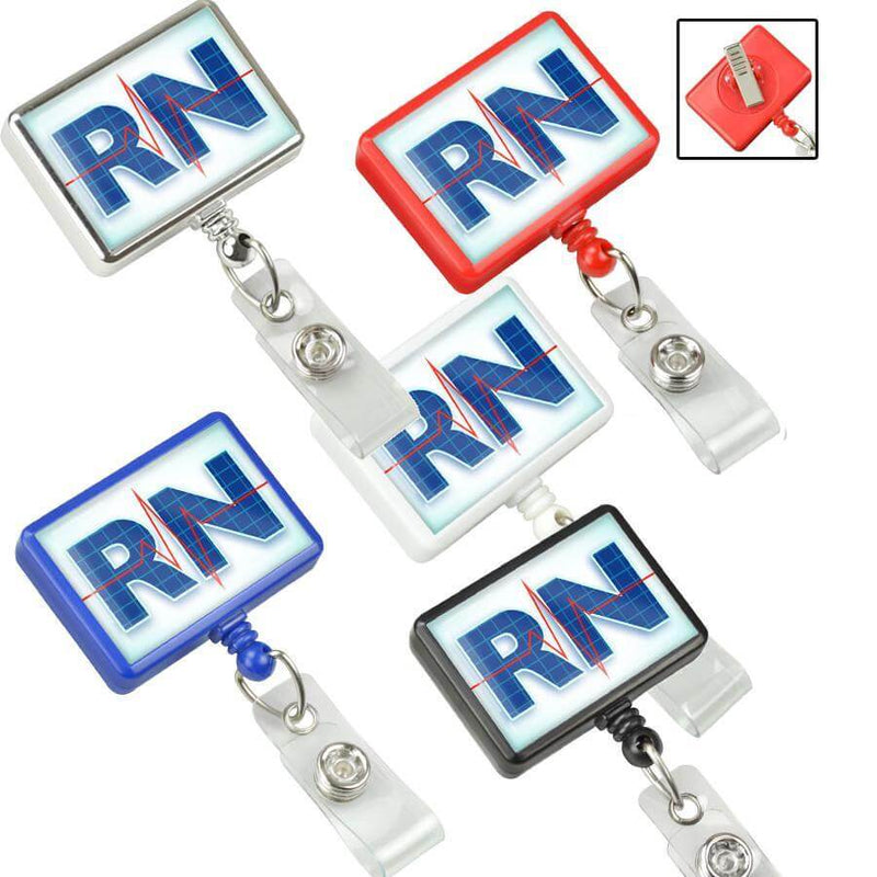 Custom Badge Reels - Rectangle – All Things Identification