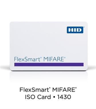 1430NGGNN HID FlexSmart® MIFARE® Cards | Qty - 100 - All Things Identification