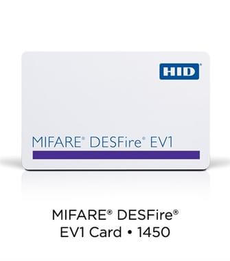 1456NGGNV HID® 4K Composite DESFire® EV1 Cards | Qty - 100 - All Things Identification