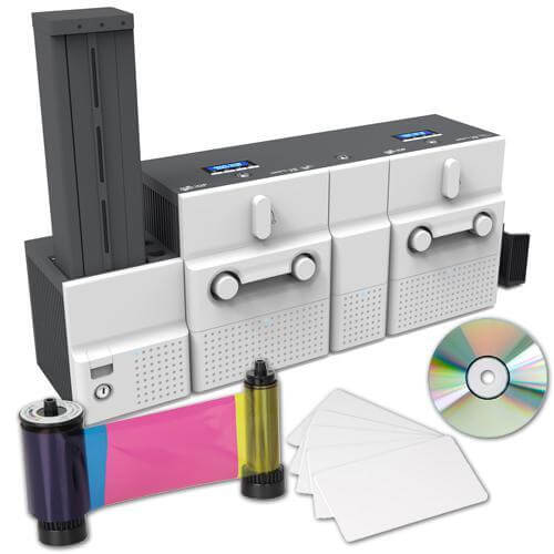 Smart-70DL Dual Sided Id Printer & Laminator System IPLFS - All Things Identification