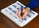 Tempbadge Visitor Badge Log Book 240 Badges 5721 - All Things Identification