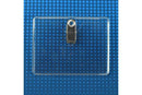 Premium Vinyl Horizontal Clip-on Badge Holder, 3.25" x 2.4" - All Things Identification