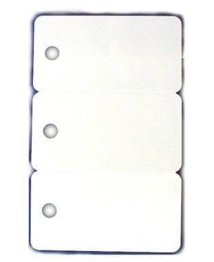 PVC Card Key Tags - Blank (Qty 1000) DP-7891 - All Things Identification