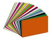 Color PVC Cards CR-80 (Qty 1000) P-10394C - All Things Identification