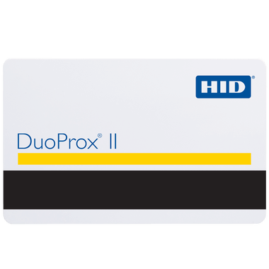 1336LGGMH HID DuoProx II Plain White PVC Access Cards | Qty - 100 - All Things Identification
