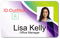 Employee ID Badge Template H-1