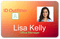 Employee ID Badge Template H-1