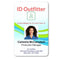 Employee ID Badge Template V-3