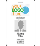 Employee ID Badge Template V-3