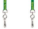 500 1/2" Printed School Lanyards Double Swivel Hook