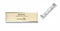 3 X 1 Metal Badge Name Tag Pin Back 3X1-METAL-PIN - All Things Identification