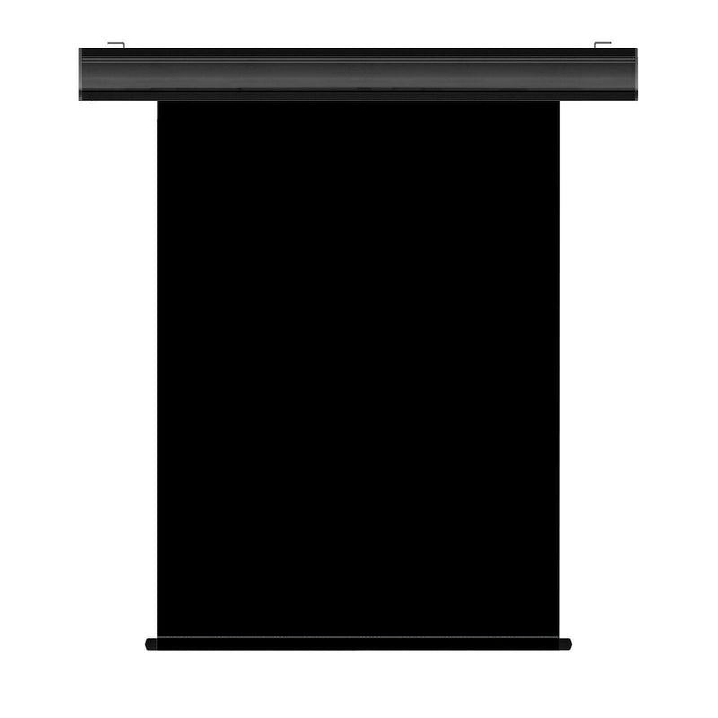 Motorized Photo Backdrop 36" x 48" - Black with Black Casing - All Things Identification