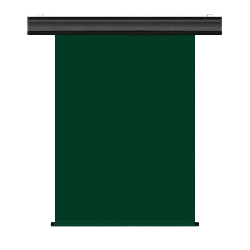 Motorized Photo Backdrop 36" x 48" - Green with Black Casing - All Things Identification