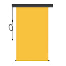 Motorized Photo Backdrop with IR Wireless Remote 48" x 84" - Yellow with Black Casing - All Things Identification