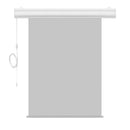 Motorized Photo Backdrop 36" x 48" - Grey with White Casing - All Things Identification