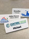 5 - Full Color Plastic Name Tags with customization (1-1-4"x3") - All Things Identification