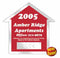 125 - House Shape Custom Window Parking Decal - All Things Identification