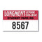 125 Custom Bumper Decal Parking Permits 2.75" x 4.75" - All Things Identification