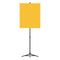 Portable Photo Backdrop Stand with Yellow Backdrop - All Things Identification