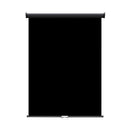 Retractable Photo Backdrop Black Casing, 36" x 48" - BLACK - All Things Identification