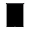 Retractable Photo Backdrop Black Casing, 36" x 48" - BLACK - All Things Identification