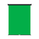 Retractable Photo Backdrop, Black Casing, 36" x 48" - GREEN SCREEN - All Things Identification