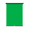 Retractable Photo Backdrop, Black Casing, 36" x 48" - GREEN SCREEN - All Things Identification