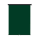 Retractable Photo Backdrop  Black Casing, 36" x 48" - GREEN - All Things Identification