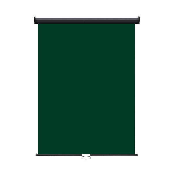 Retractable Photo Backdrop  Black Casing, 36" x 48" - GREEN - All Things Identification