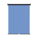 Retractable Photo Backdrop  Black Casing,   36" x 48" - LIGHT BLUE - All Things Identification