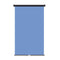 Retractable Photo Backdrop Black Casing 48" x 84" - Light Blue - All Things Identification