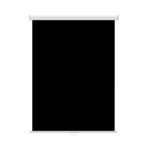 Retractable Photo Backdrop White Casing, 36" x 48" - BLACK - All Things Identification