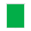 Retractable Photo Backdrop, White Casing, 36" x 48" - GREEN SCREEN - All Things Identification