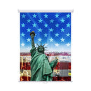 Retractable Photo Backdrop, White Casing, 36" x 48" - DIGITAL PRINT - All Things Identification