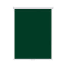 Retractable Photo Backdrop White Casing,  36" x 48" - GREEN - All Things Identification