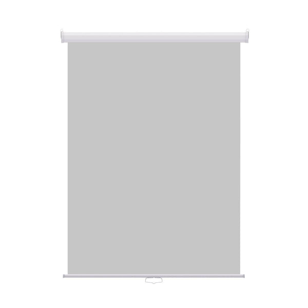 Retractable Photo Backdrop White Casing,  36" x 48" - GREY - All Things Identification