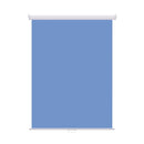 Retractable Photo Backdrop White Casing,  36" x 48" - LIGHT BLUE - All Things Identification
