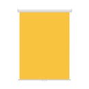 Retractable Photo Backdrop White Casing,  36" x 48" - YELLOW - All Things Identification