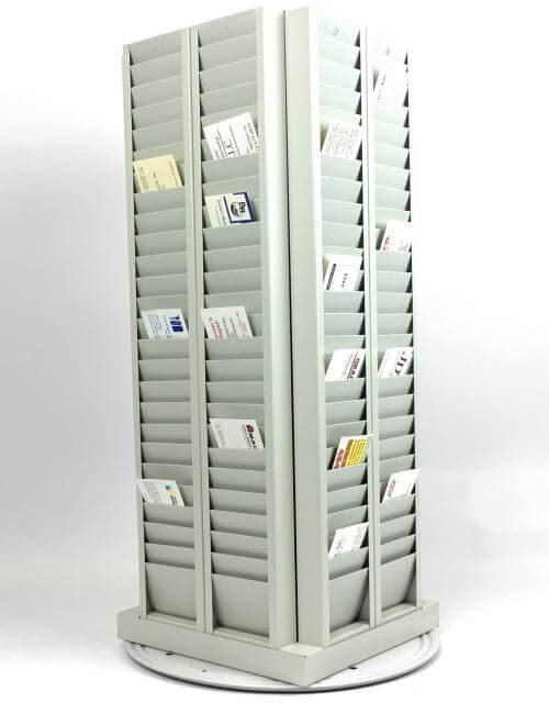 200 Card Badge Rack Holder - Free Standing - All Things Identification