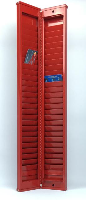 50 Card Badge Rack Holder - Wall Mount - All Things Identification