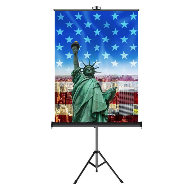 Standing Retractable Photo Backdrop  36" x 50" - DIGITAL PRINT - All Things Identification