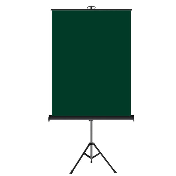 Standing Retractable Photo Backdrop 36" x 50" - GREEN - All Things Identification