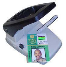 ID Card Slot Punch - Desktop Stapler Style